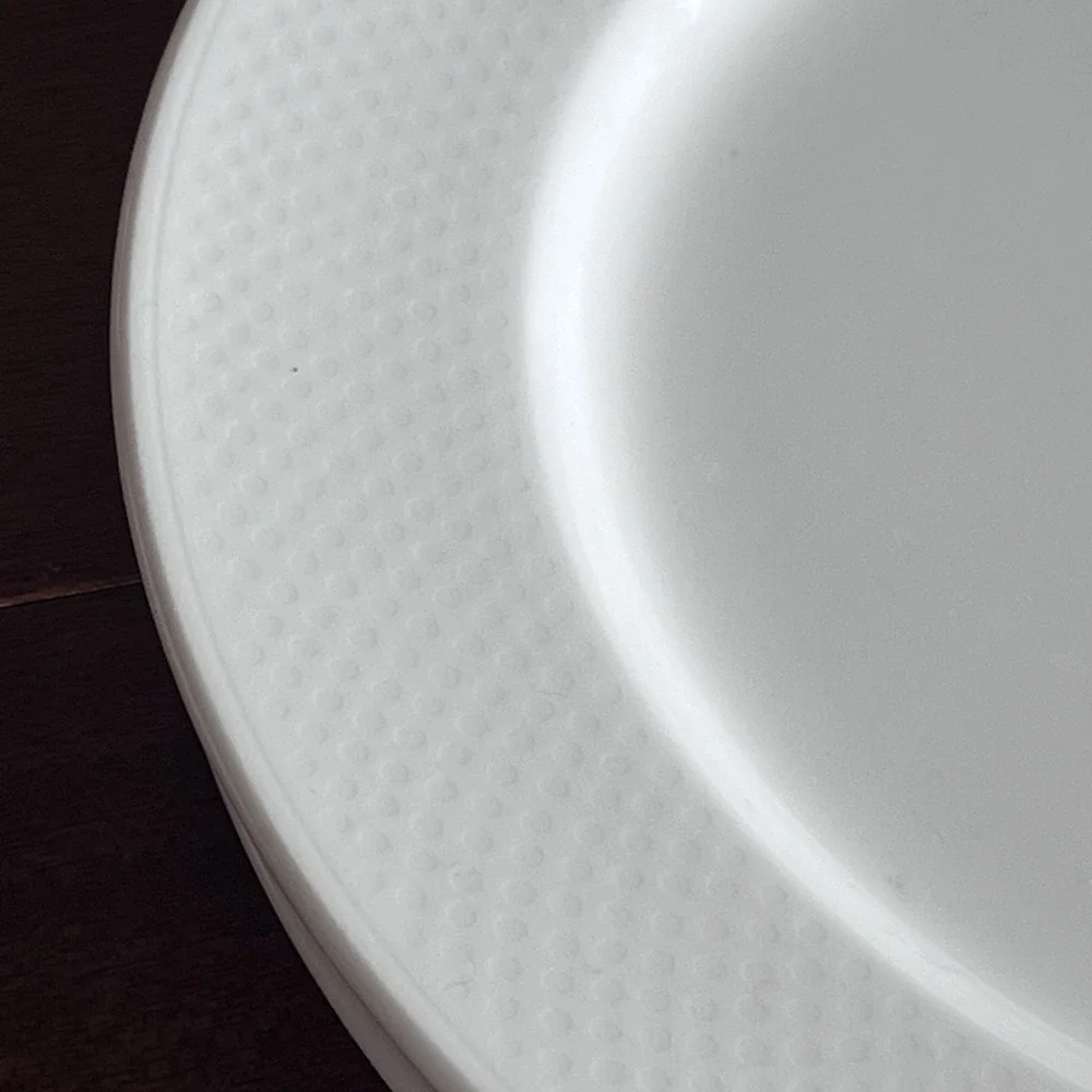 Villeroy & Boch Easy White Durable Dinner Plates 10 1/2 Germany Set of 2 #0190